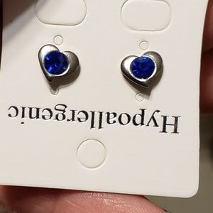 Stainless steel studs earrings